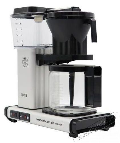 Moccamaster KBG 741 Select Matt silver Konyhai term&eacute;kek - K&aacute;v&eacute;főző / k&aacute;v&eacute;&ouml;rlő / kieg&eacute;sz&iacute;tő - Filteres k&aacute;v&eacute;főző - 512730