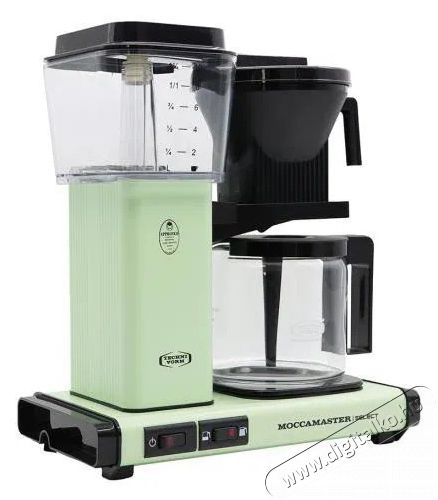 Moccamaster KBG 741 Select Pastel Green Konyhai term&eacute;kek - K&aacute;v&eacute;főző / k&aacute;v&eacute;&ouml;rlő / kieg&eacute;sz&iacute;tő - Filteres k&aacute;v&eacute;főző - 512716