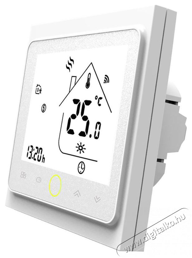 MOES Smart Electric Heating Thermostat, Zigbee H&aacute;ztart&aacute;s / Otthon / K&uuml;lt&eacute;r - Okos otthon - Termoszt&aacute;t - 508185