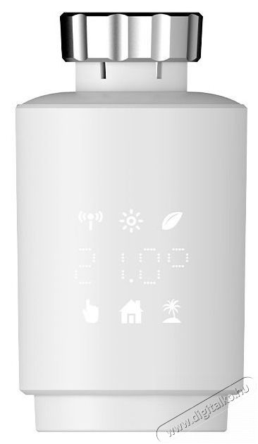 MOES TV-02 Smart Radiator Valve, Zigbee, White H&aacute;ztart&aacute;s / Otthon / K&uuml;lt&eacute;r - Okos otthon - Termoszt&aacute;t - 508190