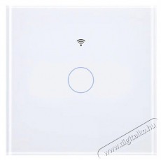 MOES Matter WiFi Smart Switch 1gang H&aacute;ztart&aacute;s / Otthon / K&uuml;lt&eacute;r - Okos otthon - Kieg&eacute;sz&iacute;tő - 521673