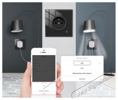 MOES Smart Wall Socket, Zigbee, FR, 16A, Black H&aacute;ztart&aacute;s / Otthon / K&uuml;lt&eacute;r - Okos otthon - Okos konnektor - 521684