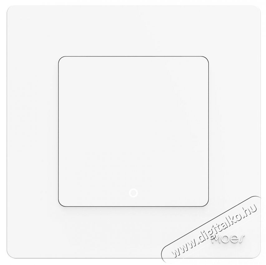 MOES ZS-SR-EU1, Zigbee, 1Gang, White H&aacute;ztart&aacute;s / Otthon / K&uuml;lt&eacute;r - Okos otthon - Kieg&eacute;sz&iacute;tő - 521698