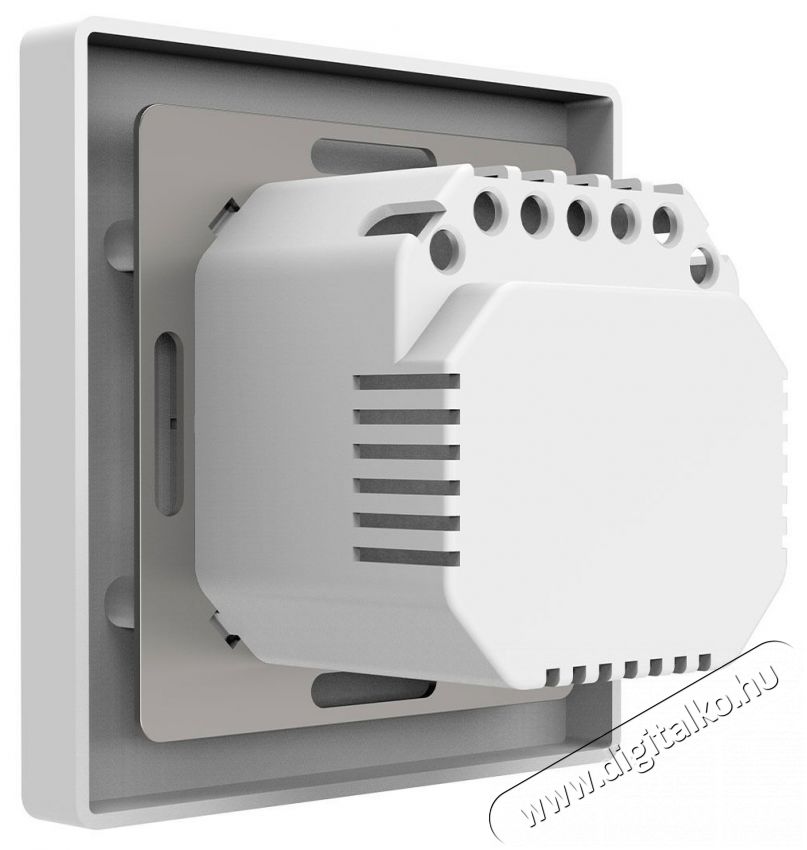 MOES ZS-SR-EU1, Zigbee, 1Gang, White H&aacute;ztart&aacute;s / Otthon / K&uuml;lt&eacute;r - Okos otthon - Kieg&eacute;sz&iacute;tő - 521698