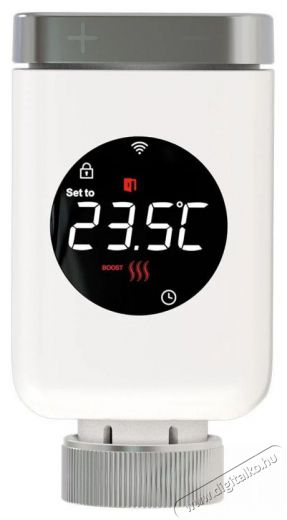 MOES WTRV-801 Smart Radiator Valve, Zigbee, White H&aacute;ztart&aacute;s / Otthon / K&uuml;lt&eacute;r - Okos otthon - Termoszt&aacute;t - 519566