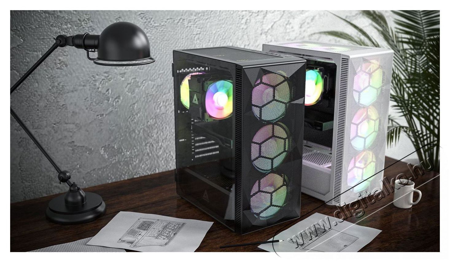 Montech X3 MESH Black Iroda &eacute;s sz&aacute;m&iacute;t&aacute;stechnika - Sz&aacute;m&iacute;t&oacute;g&eacute;p tartoz&eacute;k - Sz&aacute;m&iacute;t&oacute;g&eacute;ph&aacute;z - 521702