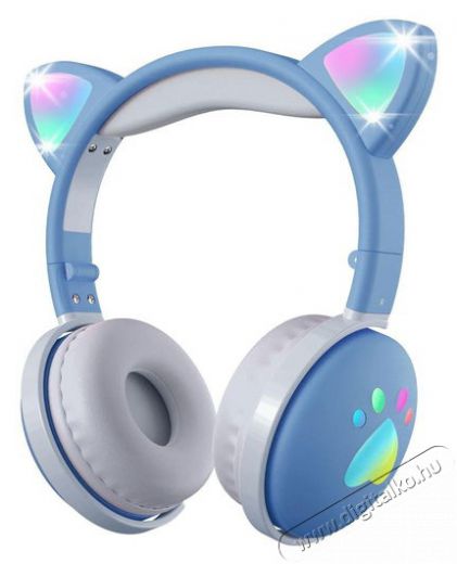 MOZOS KID-DOG-BT-BLUE Audio-Video / Hifi / Multim&eacute;dia - F&uuml;l &eacute;s Fejhallgat&oacute;k - Fejhallgat&oacute; mikrofonnal / headset - 518920