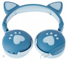 MOZOS KID-DOG-BT-BLUE Audio-Video / Hifi / Multim&eacute;dia - F&uuml;l &eacute;s Fejhallgat&oacute;k - Fejhallgat&oacute; mikrofonnal / headset - 518920