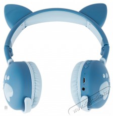 MOZOS KID-DOG-BT-BLUE Audio-Video / Hifi / Multim&eacute;dia - F&uuml;l &eacute;s Fejhallgat&oacute;k - Fejhallgat&oacute; mikrofonnal / headset - 518920