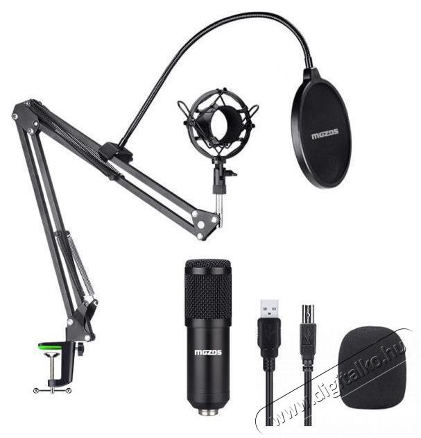 MOZOS MKIT-700PROV2 Fot&oacute;-Vide&oacute; kieg&eacute;sz&iacute;tők - Mikrofon - &Eacute;nek &eacute;s hangszer mikrofon - 525353