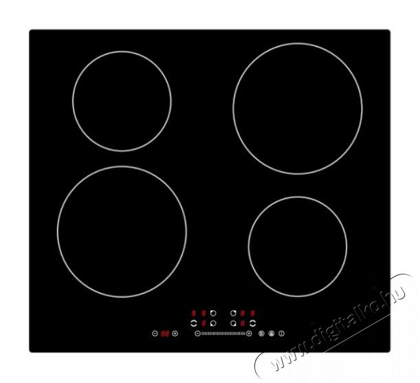 MPM MPM-60-IM-05 be&eacute;p&iacute;thető indukci&oacute;s főzőlap Konyhai term&eacute;kek - S&uuml;tő-főzőlap, tűzhely (be&eacute;p&iacute;thető) - Indukci&oacute;s főzőlap (be&eacute;p&iacute;thető) - 349021