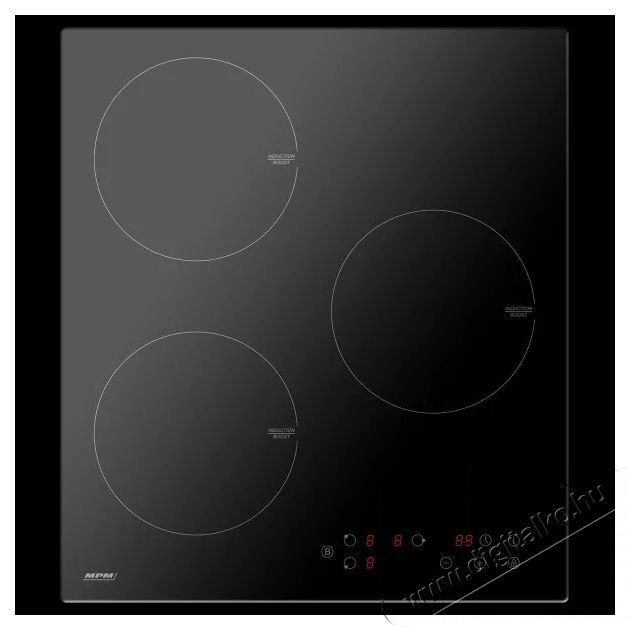 MPM MPM-45-IM-14 Indukci&oacute;s főzőlap be&eacute;p&iacute;thető 45 cm Konyhai term&eacute;kek - S&uuml;tő-főzőlap, tűzhely (be&eacute;p&iacute;thető) - Indukci&oacute;s főzőlap (be&eacute;p&iacute;thető) - 492698