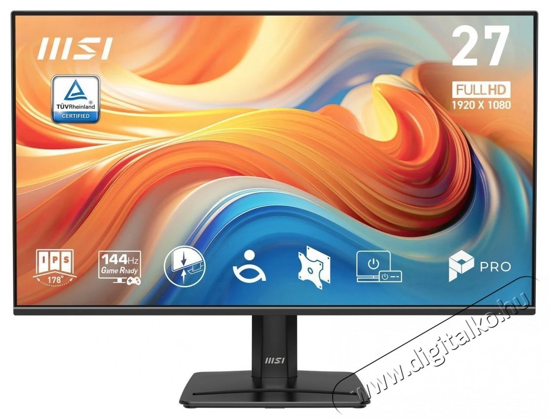 MSI PRO MP271 E14A monitor Iroda &eacute;s sz&aacute;m&iacute;t&aacute;stechnika - Monitor - Monitor - 540011