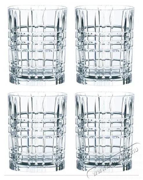 Nachtmann  SQUARE - whisky, 4db poh&aacute;r Konyhai term&eacute;kek - Konyhai eszk&ouml;z - K&eacute;szlet / szett - 525377