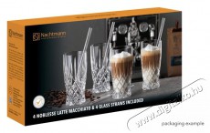 Nachtmann  Latte Macchiato Poh&aacute;r 350 ml 4 db Konyhai term&eacute;kek - Konyhai eszk&ouml;z - K&eacute;szlet / szett - 525372