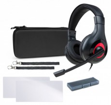 NACON Essential Pack Nintendo Switch fekete headset csomag Audio-Video / Hifi / Multim&eacute;dia - F&uuml;l &eacute;s Fejhallgat&oacute;k - Fejhallgat&oacute; mikrofonnal / headset - 415818