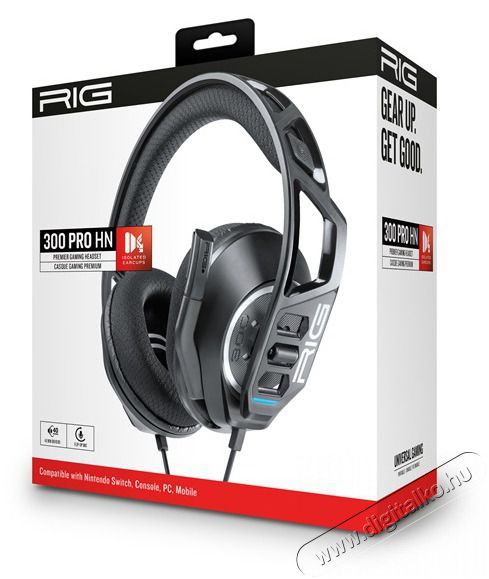 NACON Plantronics RIG 300PRO HN Nintendo Switch gamer headset Audio-Video / Hifi / Multim&eacute;dia - F&uuml;l &eacute;s Fejhallgat&oacute;k - Fejhallgat&oacute; mikrofonnal / headset - 466671
