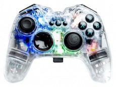 NACON 2809125 GC-200WL vezeték nélküli átlátszó RGB PC kontroller Iroda és számítástechnika - Számítógép tartozék - PC kontroller - 507989