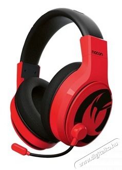 NACON 2809134 GH-120 piros gamer headset Audio-Video / Hifi / Multim&eacute;dia - F&uuml;l &eacute;s Fejhallgat&oacute;k - Fejhallgat&oacute; mikrofonnal / headset - 507997