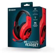 NACON 2809134 GH-120 piros gamer headset Audio-Video / Hifi / Multim&eacute;dia - F&uuml;l &eacute;s Fejhallgat&oacute;k - Fejhallgat&oacute; mikrofonnal / headset - 507997