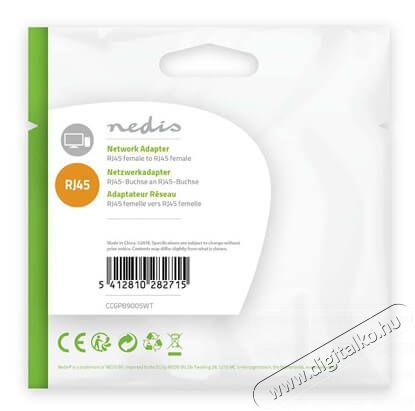 Nedis CCGP89005WT h&aacute;l&oacute;zati adapter - feh&eacute;r Tv kieg&eacute;sz&iacute;tők - K&aacute;bel / csatlakoz&oacute; - Csatlakoz&oacute; / eloszt&oacute; / &aacute;talak&iacute;t&oacute; - 366431