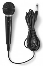 Nedis MPWD01BK vezetékes mikrofon Fotó-Videó kiegészítők - Mikrofon - Ének és hangszer mikrofon - 366350