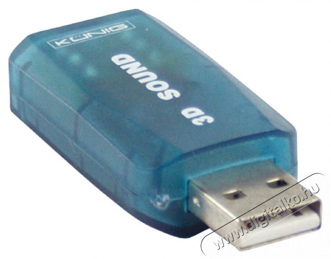 Nedis USCR10051BU USB hangk&aacute;rtya Iroda &eacute;s sz&aacute;m&iacute;t&aacute;stechnika - Sz&aacute;m&iacute;t&oacute;g&eacute;p tartoz&eacute;k - Hangk&aacute;rtya - 366308