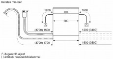 NEFF S145ECS11E be&eacute;p&iacute;thető mosogat&oacute;g&eacute;p Konyhai term&eacute;kek - Mosogat&oacute;g&eacute;p - Norm&aacute;l (60cm) be&eacute;p&iacute;thető mosogat&oacute;g&eacute;p - 364529