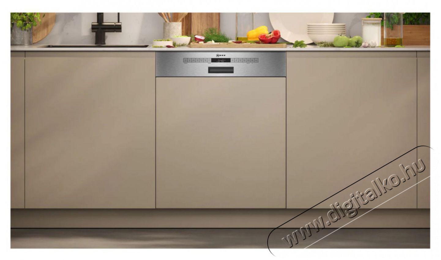 NEFF S145ECS11E be&eacute;p&iacute;thető mosogat&oacute;g&eacute;p Konyhai term&eacute;kek - Mosogat&oacute;g&eacute;p - Norm&aacute;l (60cm) be&eacute;p&iacute;thető mosogat&oacute;g&eacute;p - 364529