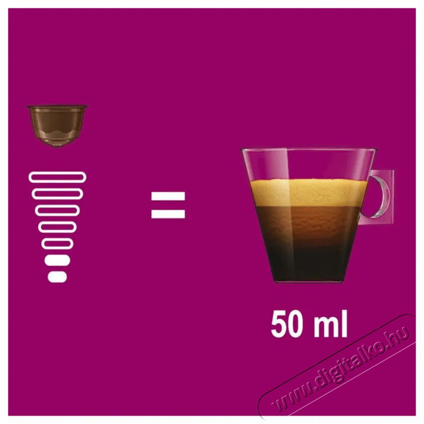 Nescafe Dolce Gusto&reg; Espresso XXL - 90 kapszula Konyhai term&eacute;kek - K&aacute;v&eacute;főző / k&aacute;v&eacute;&ouml;rlő / kieg&eacute;sz&iacute;tő - K&aacute;v&eacute; kapszula / pod / szemes / őr&ouml;lt k&aacute;v&eacute; - 503756