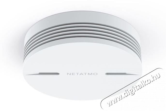 Netatmo Smoke Alarm Intelligens f&uuml;stjelző H&aacute;ztart&aacute;s / Otthon / K&uuml;lt&eacute;r - Biztons&aacute;gtechnika - F&uuml;st- &eacute;s sz&eacute;n-monoxid &eacute;rz&eacute;kelő - 344583