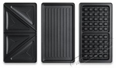 NICEBOY ION Snacker S3 Stainless Steel Konyhai term&eacute;kek - Konyhai kisg&eacute;p (s&uuml;t&eacute;s / főz&eacute;s / hűt&eacute;s / &eacute;telk&eacute;sz&iacute;t&eacute;s) - Melegszendvics / gofri s&uuml;tő - 504819