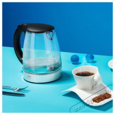 NICEBOY ION Kettle K1 Crystal Glass Black Konyhai term&eacute;kek - V&iacute;zforral&oacute; / teafőző - 513125