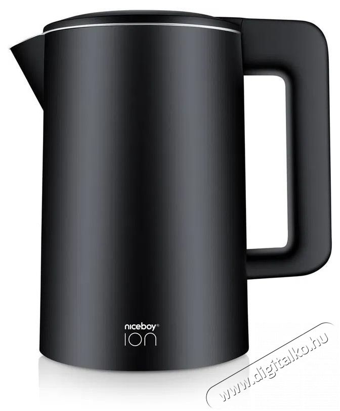 NICEBOY ION ThermoKettle TK5 Onyx black Konyhai term&eacute;kek - V&iacute;zforral&oacute; / teafőző - 513120