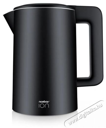 NICEBOY ION ThermoKettle TK5 Onyx black Konyhai term&eacute;kek - V&iacute;zforral&oacute; / teafőző - 513120
