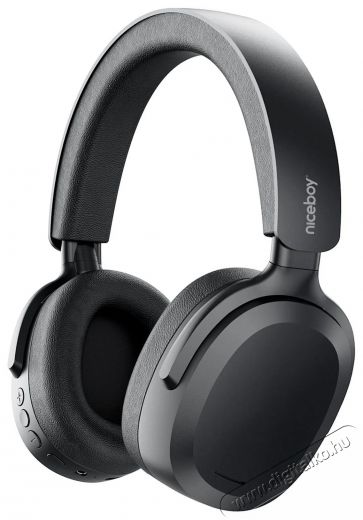 NICEBOY Sora Black Audio-Video / Hifi / Multim&eacute;dia - F&uuml;l &eacute;s Fejhallgat&oacute;k - Fejhallgat&oacute; mikrofonnal / headset - 518924