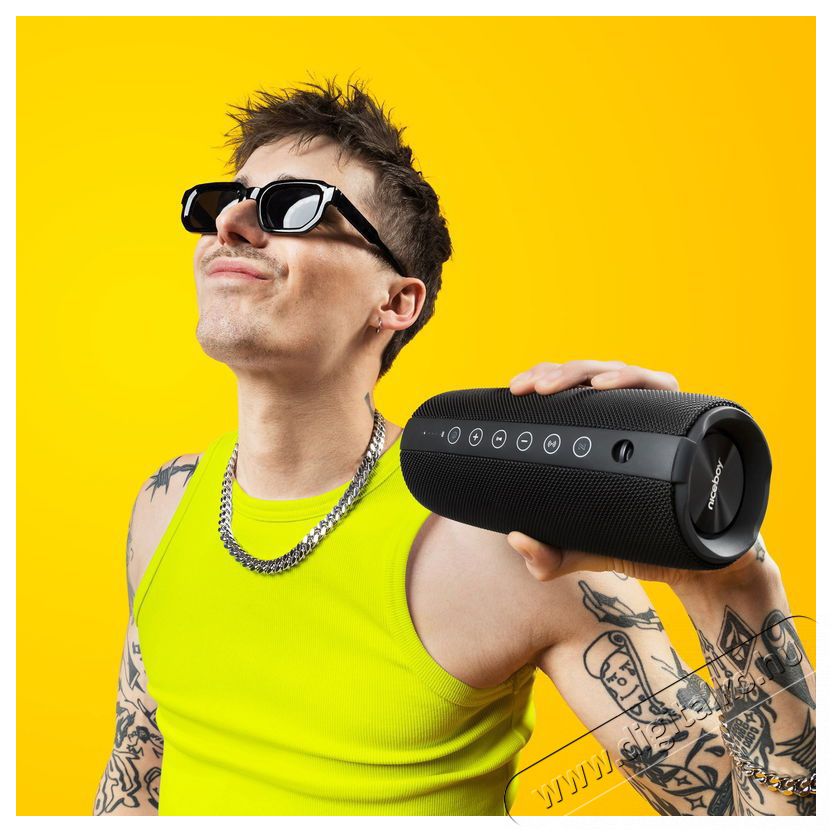 NICEBOY Titan 4 Audio-Video / Hifi / Multim&eacute;dia - Hordozhat&oacute;, vezet&eacute;k n&eacute;lk&uuml;li / bluetooth hangsug&aacute;rz&oacute; - Hordozhat&oacute;, vezet&eacute;k n&eacute;lk&uuml;li / bluetooth hangsug&aacute;rz&oacute; - 521835