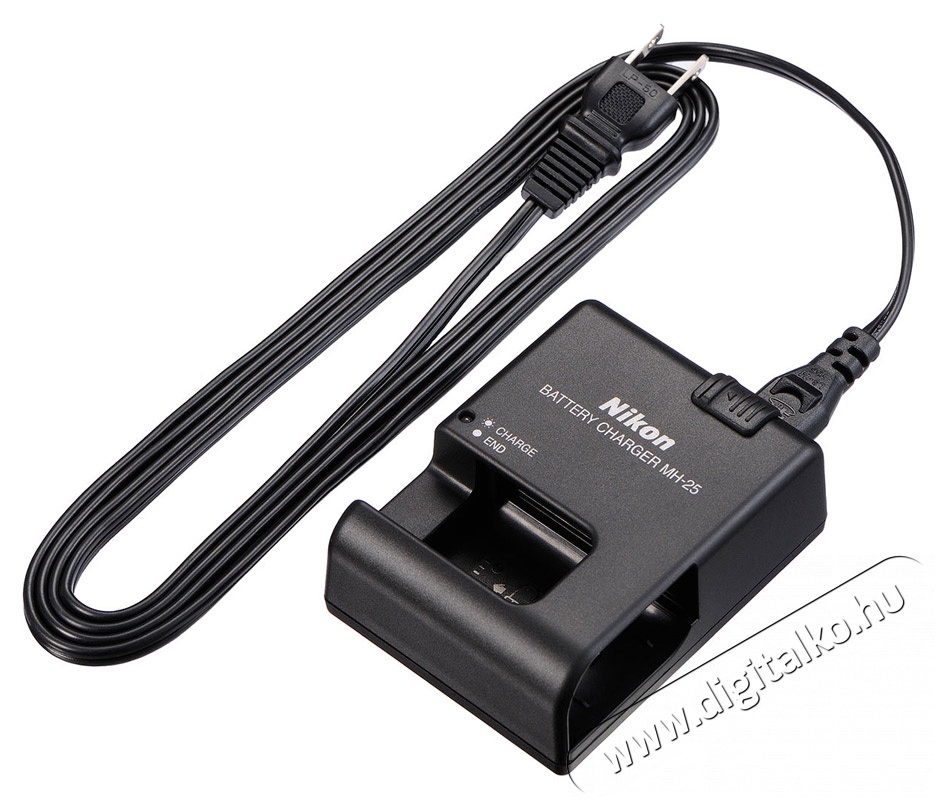 Nikon MH-25 akkumul&aacute;tor t&ouml;ltő Akkuk &eacute;s t&ouml;ltők - Li-ion akkumul&aacute;tor &eacute;s t&ouml;ltő (gy&aacute;ri) - T&ouml;ltő / h&aacute;l&oacute;zati adapter - 253596