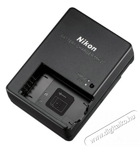 Nikon MH-27 akkumul&aacute;tor t&ouml;ltő Akkuk &eacute;s t&ouml;ltők - Li-ion akkumul&aacute;tor &eacute;s t&ouml;ltő (gy&aacute;ri) - T&ouml;ltő / h&aacute;l&oacute;zati adapter - 254157