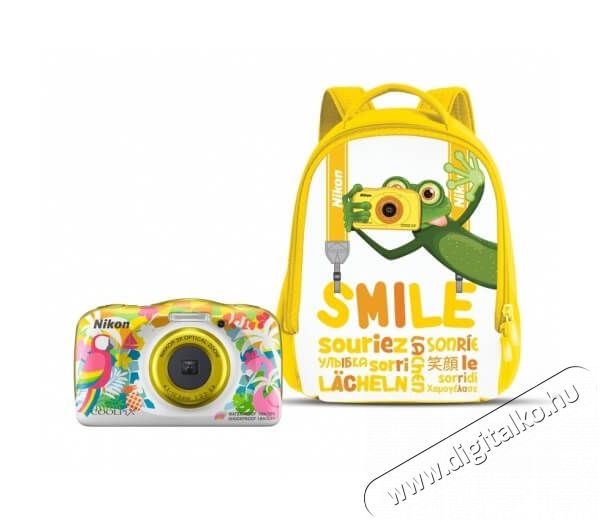 Nikon COOLPIX W150 Hawaii f&eacute;nyk&eacute;pezőg&eacute;p + h&aacute;tizs&aacute;k F&eacute;nyk&eacute;pezőg&eacute;p / kamera - Kompakt f&eacute;nyk&eacute;pezőg&eacute;p - Gyerek f&eacute;nyk&eacute;pezőg&eacute;p - 349549