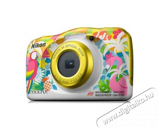 Nikon COOLPIX W150 Hawaii f&eacute;nyk&eacute;pezőg&eacute;p + h&aacute;tizs&aacute;k F&eacute;nyk&eacute;pezőg&eacute;p / kamera - Kompakt f&eacute;nyk&eacute;pezőg&eacute;p - Gyerek f&eacute;nyk&eacute;pezőg&eacute;p - 349549