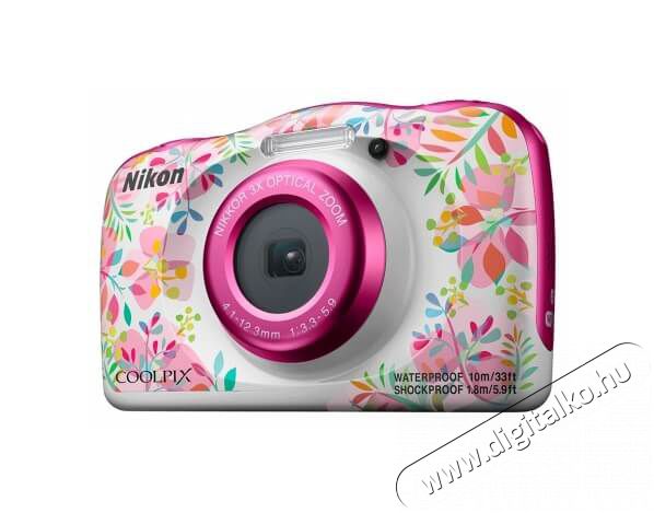 Nikon COOLPIX W150 vir&aacute;gos f&eacute;nyk&eacute;pezőg&eacute;p + h&aacute;tizs&aacute;k F&eacute;nyk&eacute;pezőg&eacute;p / kamera - Kompakt f&eacute;nyk&eacute;pezőg&eacute;p - Gyerek f&eacute;nyk&eacute;pezőg&eacute;p - 349552