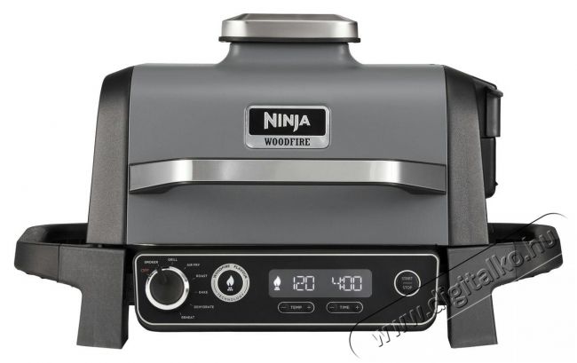 Ninja Woodfire OG701EU, Elektromos grill &eacute;s f&uuml;st&ouml;lő Konyhai term&eacute;kek - S&uuml;tő-főzőlap, tűzhely (szabadon&aacute;ll&oacute;) - Mini s&uuml;tő / mini grill / mini konyha - 501311