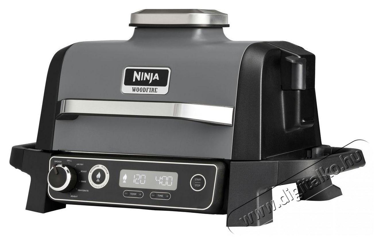 Ninja Woodfire OG701EU, Elektromos grill &eacute;s f&uuml;st&ouml;lő Konyhai term&eacute;kek - S&uuml;tő-főzőlap, tűzhely (szabadon&aacute;ll&oacute;) - Mini s&uuml;tő / mini grill / mini konyha - 501311