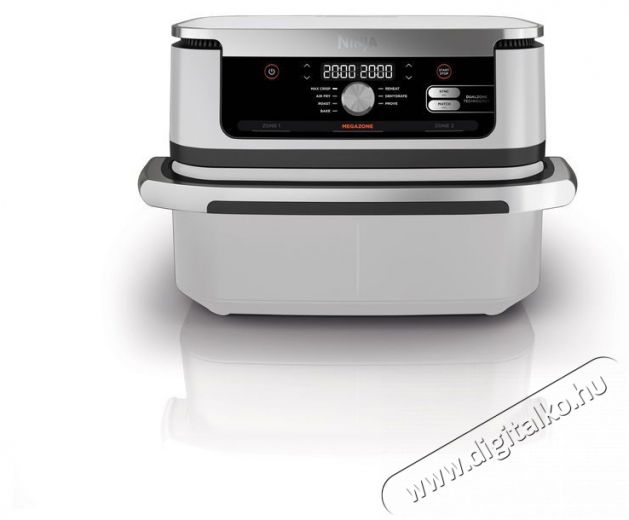 Ninja AF500EUWH Foodi&reg; FlexDrawer, 10,4 l, feh&eacute;r Konyhai term&eacute;kek - Konyhai kisg&eacute;p (s&uuml;t&eacute;s / főz&eacute;s / hűt&eacute;s / &eacute;telk&eacute;sz&iacute;t&eacute;s) - L&eacute;gkever&eacute;ses főzőg&eacute;p / elektromos kukta / multifunkci&oacute;s s&uuml;tő - 521842