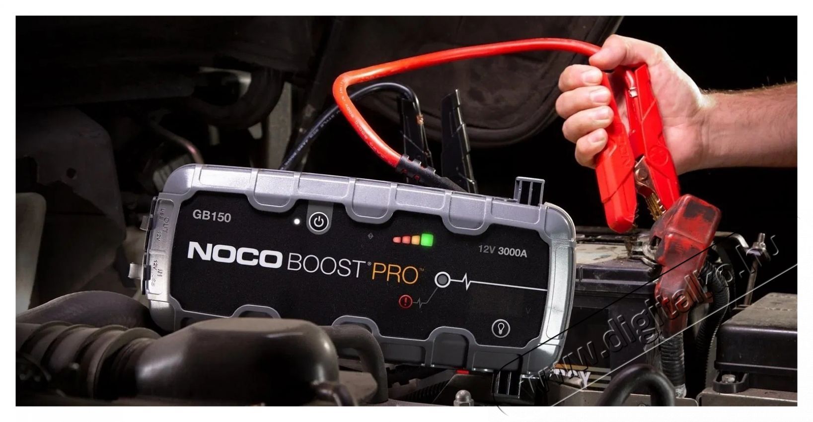 NOCO GENIUS BOOST PRO GB150 ind&iacute;t&aacute;sr&aacute;seg&iacute;tő - ind&iacute;t&oacute; box digit&aacute;lis voltm&eacute;rővel   powerbank Mobil / Kommunik&aacute;ci&oacute; / Smart - Powerbank / K&uuml;lső akkumul&aacute;tor &eacute;s t&ouml;ltő - 531989