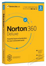 NORTON 360 Deluxe 25GB HUN 1 Felhasználó 3 gép 1 éves dobozos vírusirtó szoftver Fotó-Videó kiegészítők - Egyéb fotó-videó kiegészítő - Szoftver / képszerkesztő - 434457