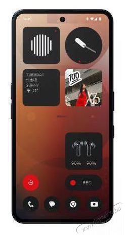 NOTHING Phone (3a) 12GB/256GB Black Mobil / Kommunik&aacute;ci&oacute; / Smart - Strapab&iacute;r&oacute; mobiltelefon - 521944