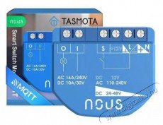 NOUS  B1T WiFi Tasmota kapcsol&oacute;modul (1 csatorna, fogyaszt&aacute;sm&eacute;r&eacute;s n&eacute;lk&uuml;l, ESP32) - &Uacute;jdons&aacute;gok - &Uacute;j term&eacute;kek - 521949