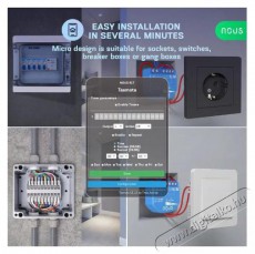 NOUS  B1T WiFi Tasmota kapcsol&oacute;modul (1 csatorna, fogyaszt&aacute;sm&eacute;r&eacute;s n&eacute;lk&uuml;l, ESP32) &Uacute;jdons&aacute;gok - &Uacute;j term&eacute;kek - 521949